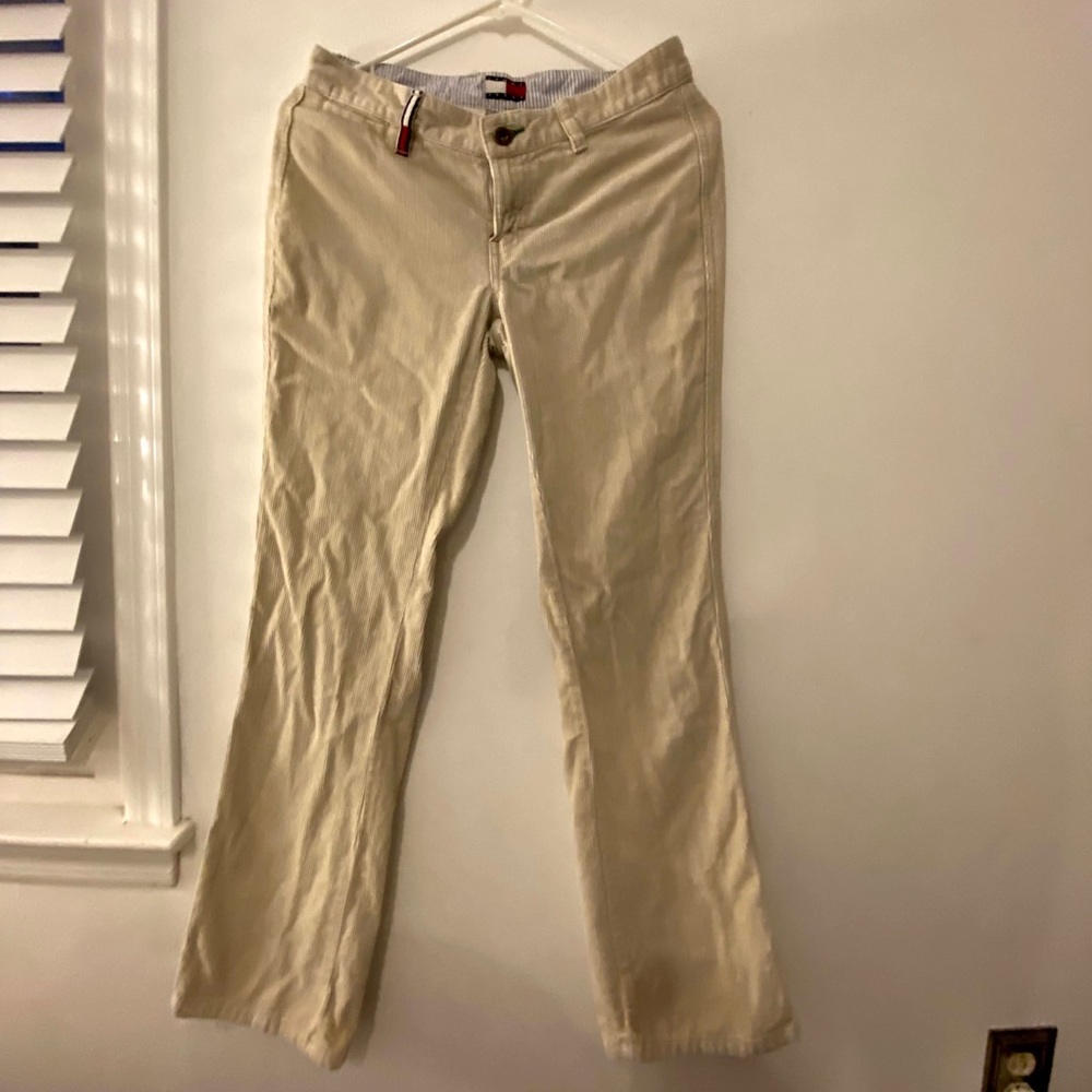Tommy Hilfiger ribbed cargo pants
